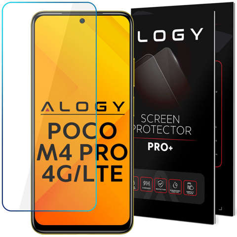 Displayschutz aus gehärtetem Glas 9H Alogy für Poco M4 Pro 4G / LTE