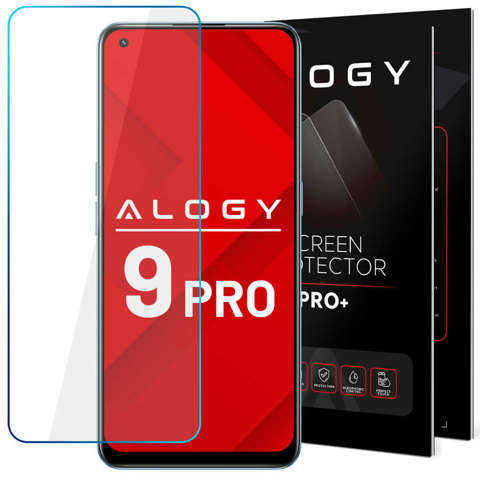 Displayschutz aus gehärtetem Glas 9H Alogy für Realme 9 Pro