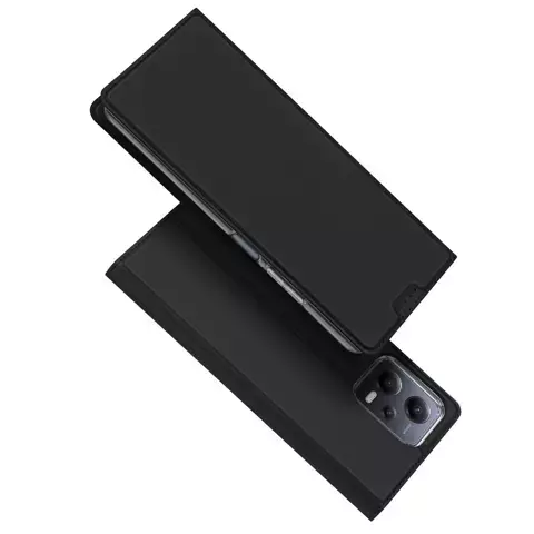 Dux Ducis Skin Pro Hülle für Xiaomi Redmi Note 12 Pro Flip Card Wallet Stand Schwarz