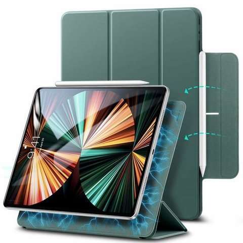 ESR Rebound Pencil Magnethülle für iPad Pro 11 2020/2021 Forrest Green