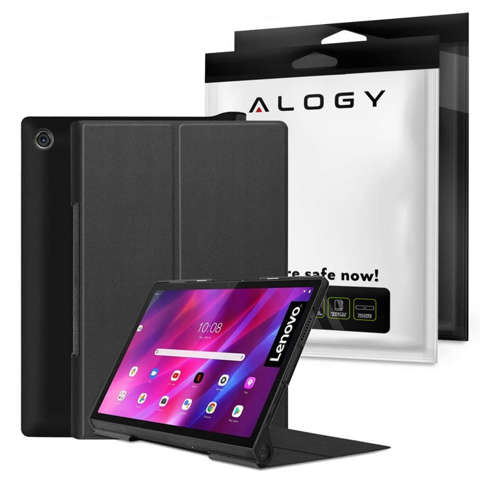 Etui Alogy Book Cover Case für Lenovo Yoga Tab 11 YT-J706X J706 F/L Czarny