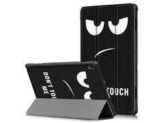 Etui Alogy Book Cover für Lenovo Tab E10 10.1 TB-X104F/L Don't touch me