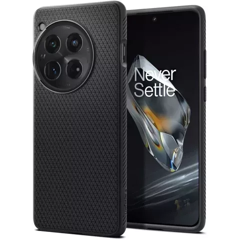 Etui Spigen Liquid Air für OnePlus 12 Mattschwarz