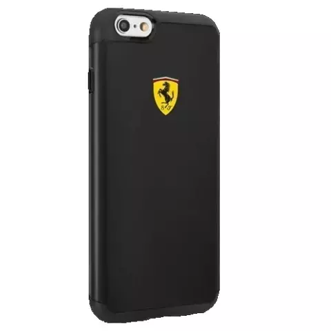 Ferrari Hardcase iPhone 6/6S Handyhülle stoßfest schwarz/schwarz