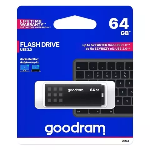 GOODRAM UME3 64 GB tragbarer USB 3.2-Speicherstick