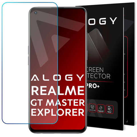 Gehärtetes Glas 9H Alogy Displayschutz für Realme GT Master Explorer