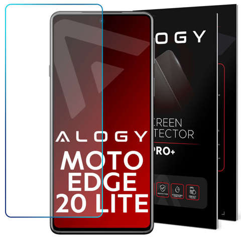 Gehärtetes Glas 9H Alogy Schutzglas für den Bildschirm für Motorola Edge 20 Lite