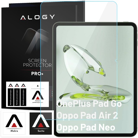 Gehärtetes Glas für OnePlus Pad Go/Oppo Pad Air 2/Oppo Pad Neo 11,4 Zoll Displayschutzglas 9H Alogy Pro