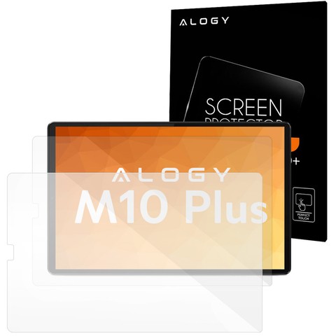 Gehärtetes Glas x2 Alogy 9H für Lenovo M10 Plus 10.3 TB-X606