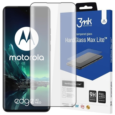 Glas für Motorola Edge 40 Neo – 3mk HardGlass Max Lite™