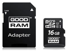 GoodRam Micro SD SDHC-Speicherkarte der Klasse 10 mit 16 GB