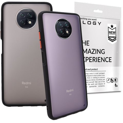 Handyhülle Alogy Bumper Hülle für Xiaomi Redmi Note 9T Schwarz