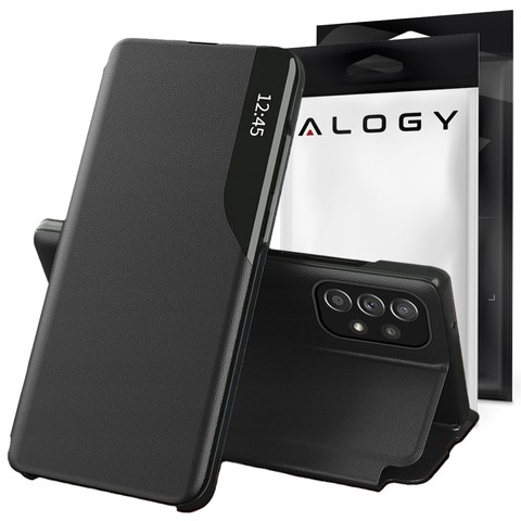 Handyhülle Alogy Smart View Cover Flip Leder Wallet Case für Samsung Galaxy A13 4G / LTE