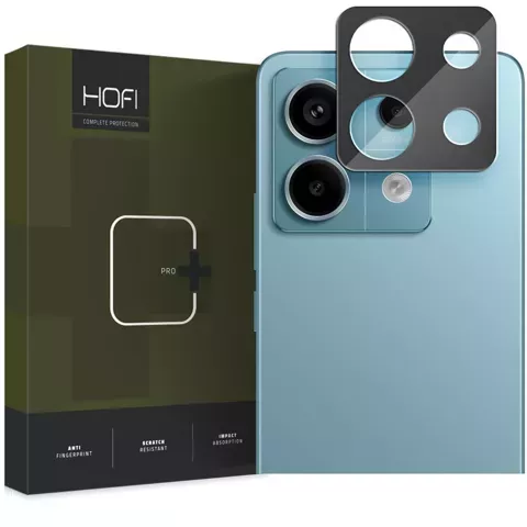 Hofi Cam Pro Kameraabdeckung für Xiaomi Redmi Note 13 Pro 5G / Poco X6 5G Schwarz