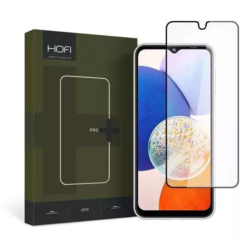 Hofi Glass Pro Panzerglas für Samsung Galaxy A14 5G Schwarz