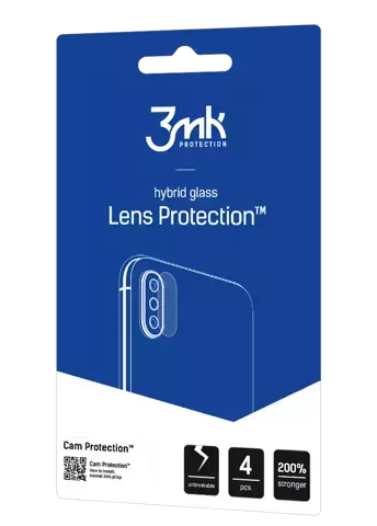 Hybridglas für Kameraobjektiv 3MK Lens Protect Sony Xperia 5 IV [4 PACK]