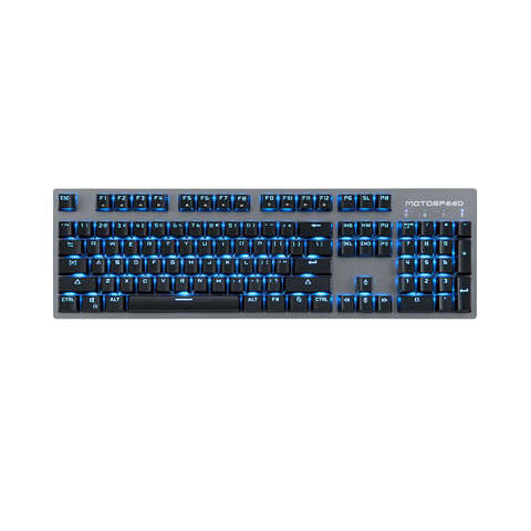 Motospeed GK89 2.4G kabellose mechanische Tastatur (Schwarz)