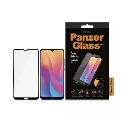 PanzerGlass E2E Normales Glas für Xiaomi Redmi Note 8A Case Friendly