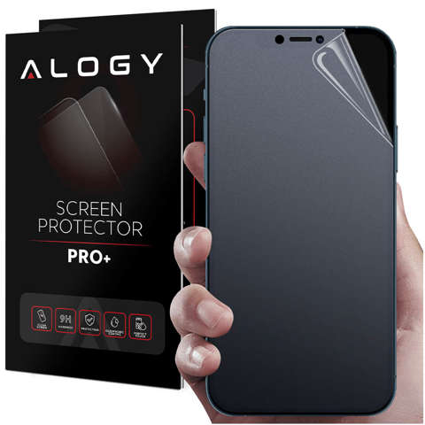 Schutzmatte Hydrogel Alogy Hydrogel Handyfolie für Apple iPhone 12 Pro Max