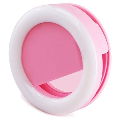 Selfie Ring Light LED-Ringlampe RK-14 pink