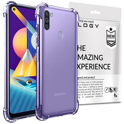 ShockProof Alogy Panzerhülle für Samsung Galaxy M11 / A11 transparent