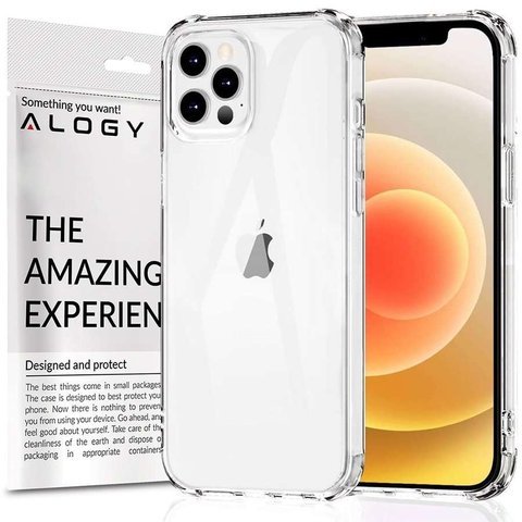 ShockProof Alogy gepanzerte Hülle für Apple iPhone 12 Pro Max transparent