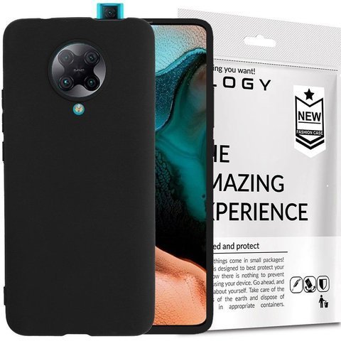 Silikonhülle Alogy Slim Case für Xiaomi Redmi K30 Pro schwarz