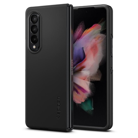 Spigen AirSkin Schutzhülle für Samsung Galaxy Z Fold 3 5G Schwarz