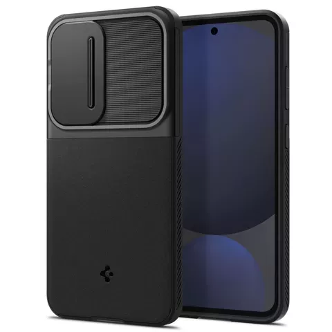 Spigen Optik Armor Schutzhülle für Samsung Galaxy S24 FE Schwarz