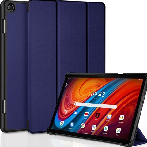 Tablet-Hülle für Lenovo Tab M10 3gen 3 GEN 10.1 2022 TB328FU TB328XU Gehäuse Case Alogy Book Cover Marineblau