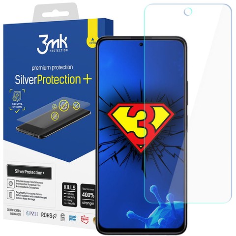 Vollbild-Antivirus-Film Silberschutz 3mk 7H für Redmi Note 11s / 11 4G / Poco M4 Pro 4G