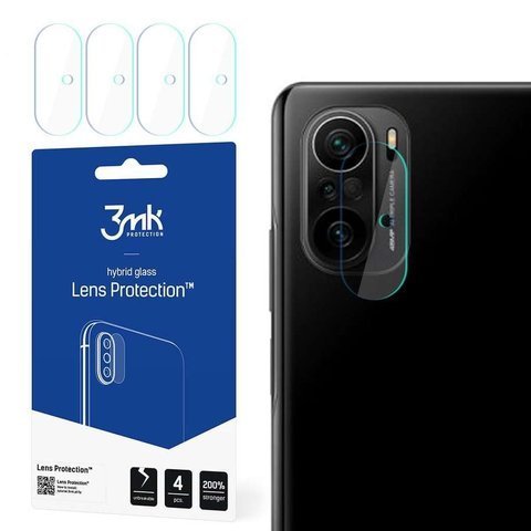 X4 Glaskameraobjektiv 3mk Objektivschutz für Xiaomi POCO F3 5G