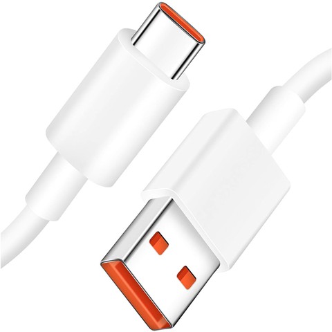 Xiaomi Original USB - USB-C Typ C Kabel stark schnell 120W PD 6A 1M Kabel Weiß