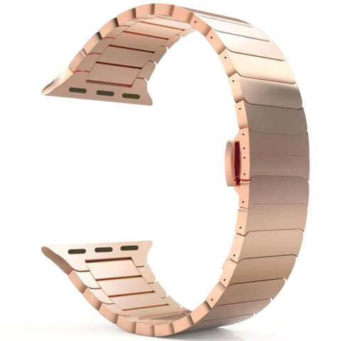 Alogy Edelstahlarmband für Apple Watch 38/40 / 41mm Roségold