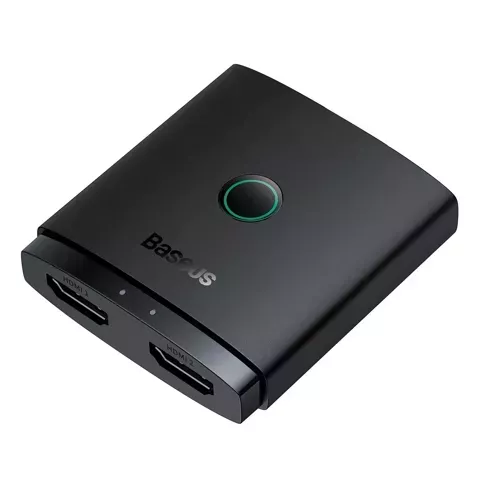 Baseus AirJoy 2-in-1 4K 60Hz bidirektionaler HDMI-Adapter – Schwarz