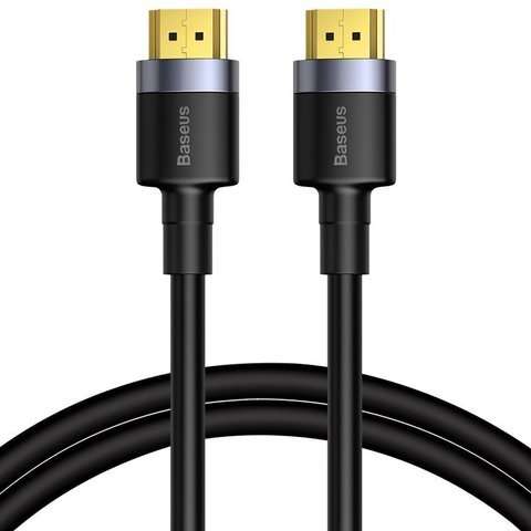 Baseus Cafule 4K FULL HD 3D HDMI- HDMI 2.0 Kabel 2m Schwarz-Grau