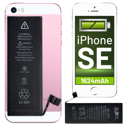 Ersatzakku für Apple iPhone SE 1624mAh A1723 A1622