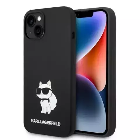 Etui Karl Lagerfeld KLHMP14MSNCHBCK für iPhone 14 Plus 6,7" Hardcase Silikon Choupette MagSafe czarny/black