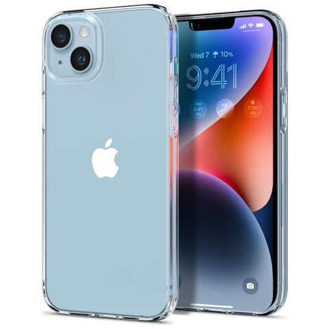 Etui Obudowa Hülle Spigen Liquid Crystal für Apple iPhone 14 Plus Crystal Clear