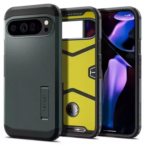 Etui Spigen Tough Armor für Google Pixel 9 Pro XL Abyss Green