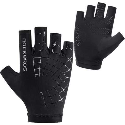 Fahrradhandschuhe S unisex RockBros fingerlose Fahrradhandschuhe atmungsaktiv