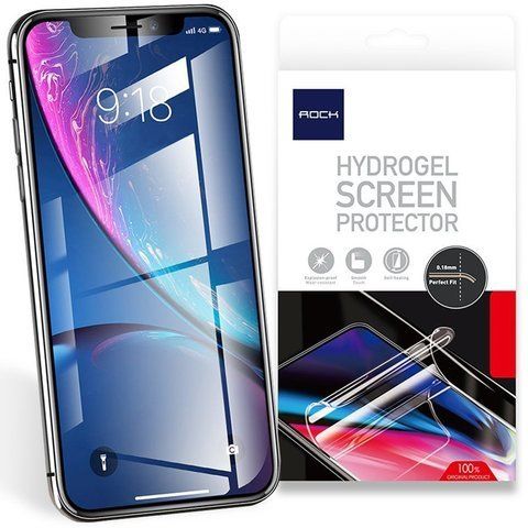 Folia ochronna x2 3D Rock Hydrogel für Apple iPhone XS Max / 11 Pro Max