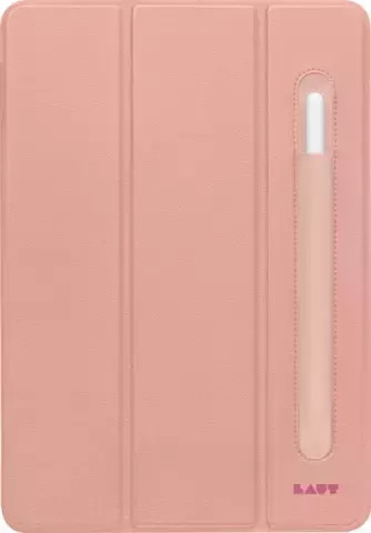 LAUT Huex Folio - Schutzhülle mit Halter für Apple Pencil für iPad 10.2" 7/8/9G (Rosa)