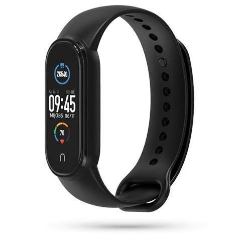 Pasek IconBand für Xiaomi Mi Smart Band 5 / 6 / 6 NFC Schwarz