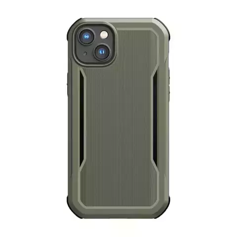 Raptic Fort Case iPhone 14 Plus mit gepanzerter MagSafe-Hülle grün