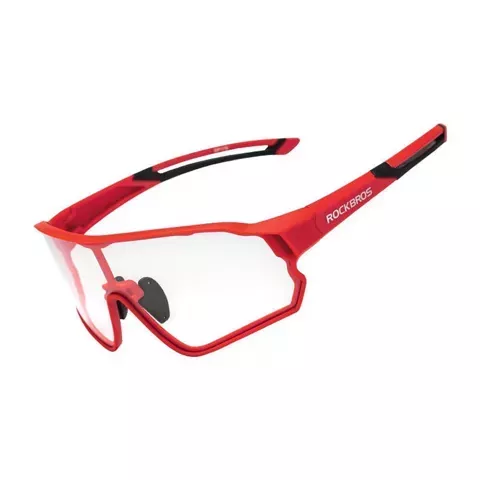 Rockbros 10135R polarisierte Fahrradbrille (rot)