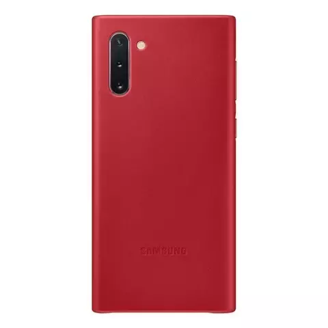 Samsung EF-VN970LR Hülle für Samsung Galaxy Note 10 N970 rot/rot Lederhülle