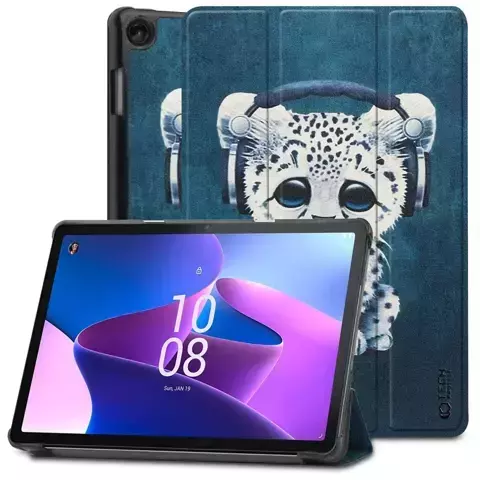 Schutzhülle SmartCase für Lenovo Tab M10 10.1 3. Generation TB-328 Sad Cat