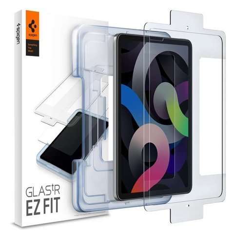 Spigen Glas.TR EZ Fit gehärtetes Glas für Apple iPad Air 4 2020