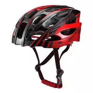 Verstellbarer Fahrradhelm Rockbros WT027-S Brille (rot)